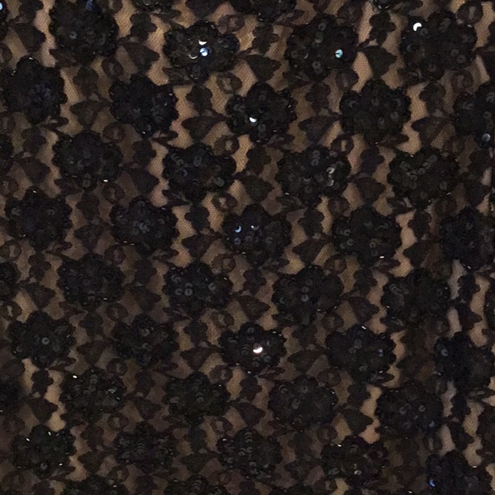 Andretti Donatello Black Lace Beaded Jacket - image 5